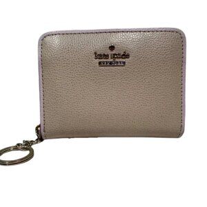 Kate Spade Dani Patterson Drive Wallet in Sand / Pink